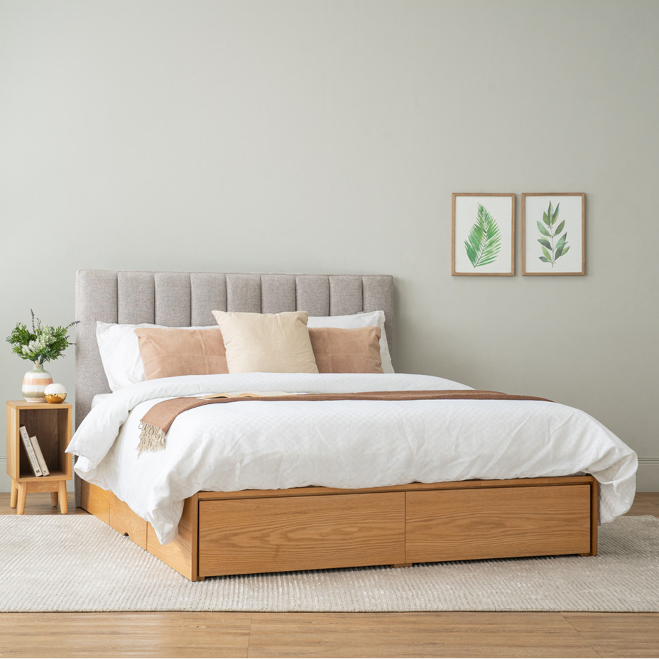 Mola Queen Bed Frame With Storage