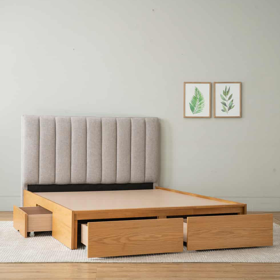 Mola Queen Bed Frame With Storage